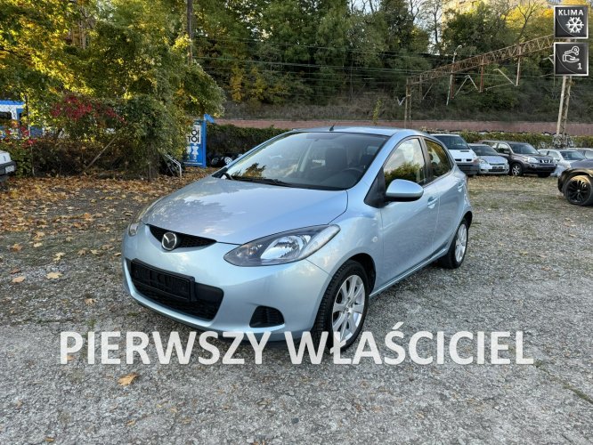 Mazda 2 1.35i-86km-Bezwypadkowy-Pierwszy Właścicel-Klimatyzacja-Zadbany II (2007-2014)