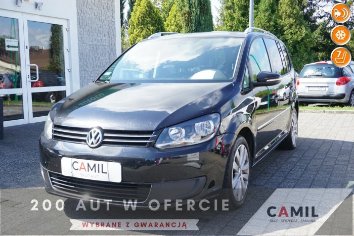 Volkswagen Touran 2.0 TDi 110KM DSG, zarejestrowany, sprawny, ubezpieczony, II (2010-2015)