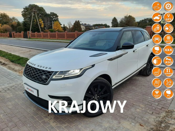 Land Rover Range Rover VELAR R-DYNAMIC SE * 1 Właściciel * TYLKO 79tys.km + Serwis * Bezwypadkowy