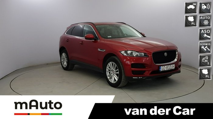 Jaguar F-PACE 2.0 i4D AWD Prestige aut ! Z Polskiego Salonu ! Faktura Vat !