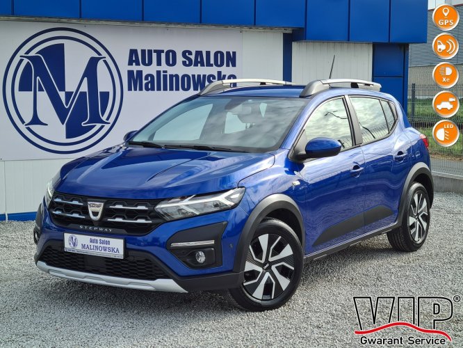 Dacia Sandero Stepway 27 Tys.Km GAZ Navi Kamera 2xPDC Full Led Klimatronik Radar Sensory III (2020-)