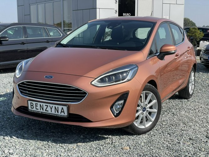 Ford Fiesta 1.0 Ecoboost 100KM, 2018/2019 Titanium, Led, kamera, Salon PL Mk8 (2017-)