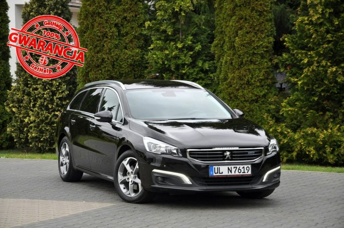 Peugeot 508 SW 2.HDI(150KM)*Lift*Navi*Kamera*Welur*Led*Head Up*Chrom*Alu17"ASO I (2010-2018)