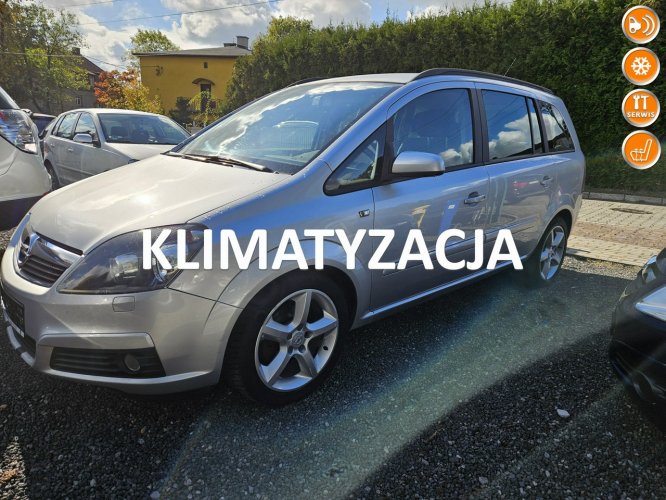 Opel Zafira Klimatyzacja / Podgrzewane fotele / Tempomat / Czujniki parkowania B (2005-2011)