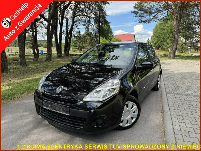 Renault Clio 2011 r 1.2 KLIMA Elektryka Serwis TUV Bardzo Ładny Opłacony z Niemiec III (2005-2012)