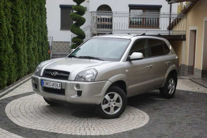 Hyundai Tucson 140KM - Skóry - Podgrzewane fotele - GWARANCJA- Zakup Door To Door I (2004-2010)