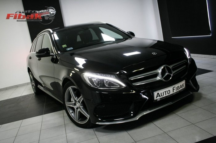 Mercedes C 220 220d*AMG Line*Bezwypadkowy*9G-Tronic*4Matic*Salon Polska*Vat23% W205 (2014-2021)