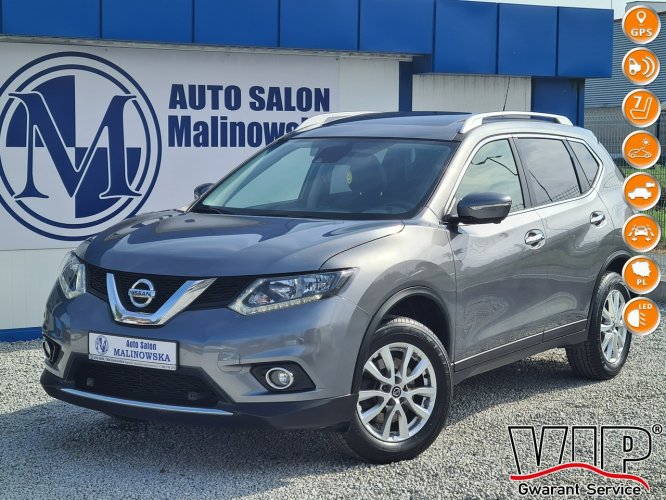 Nissan X-Trail 7-Osób 80 Tys.Km Navi Kamera El.Klapa WolneRęce Szyberdach2xPDC Radar III (2014-)