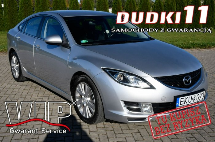 Mazda 6 2,0diesel Klimatronic.Tempomat.El.szyby.Centralka.kredyt.OKAZJA II (2007-2013)