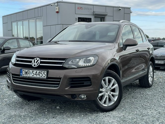 Volkswagen Touareg 3.0 V6 TDI, 2012r. Salon PL, serwis w ASO, bogata wersja II (2010-)