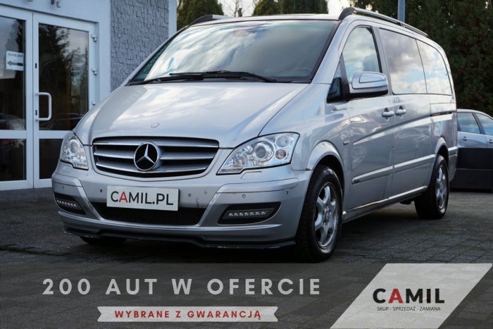 Mercedes Viano 3.0 CDi 207KM, automat, 4x4, bogate wyposażenie, 8 miejsc,