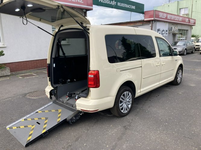 Volkswagen Caddy Caddy 2.0 dla Niepełnosprawnych inwalida rampa Model 2020 Pfron IV (2015-)