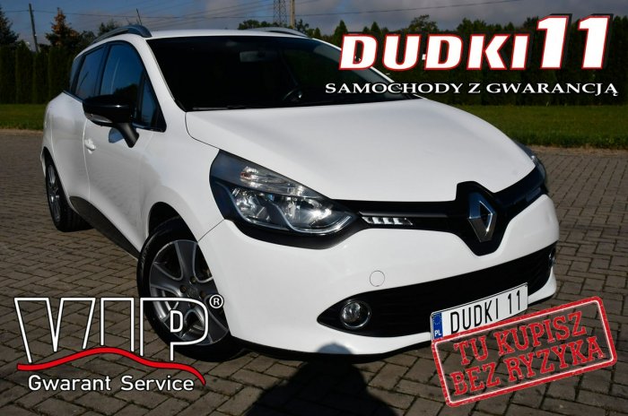 Renault Clio 1.5dci DUDKI11 Navigacja,klimatronic,Parktronic.Media.kredyt.OKAZJA IV (2012-)