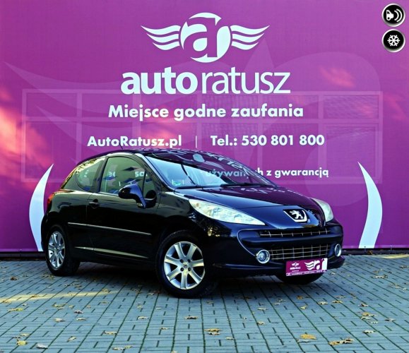 Peugeot 207 Oferta Grzecznościowa / Benzyna 1.6 Moc 120 KM / Klima / Nowe Opony