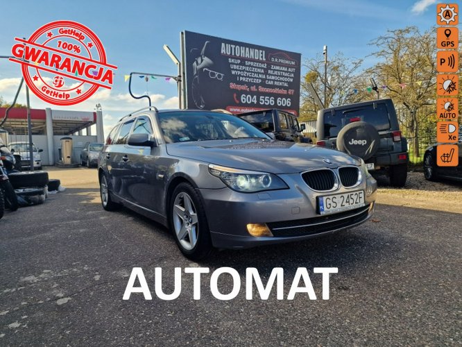 BMW 525 2.0 Diesel 177 KM, Nawigacja, Bluetooth, 2x Alufelgi, Klimatyzacja E60 (2003-2010)