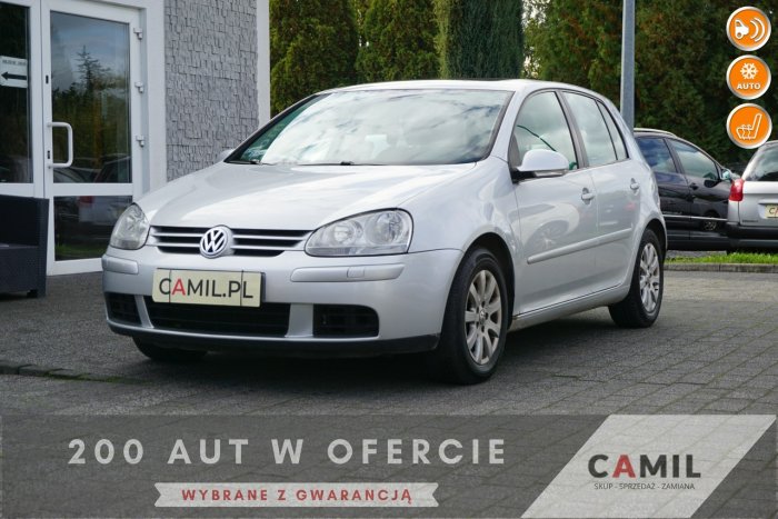 Volkswagen Golf 2.0 TDi 140KM, ubezpieczony, zarejestrowany, sprawny, ekonomiczny, V (2003-2008)