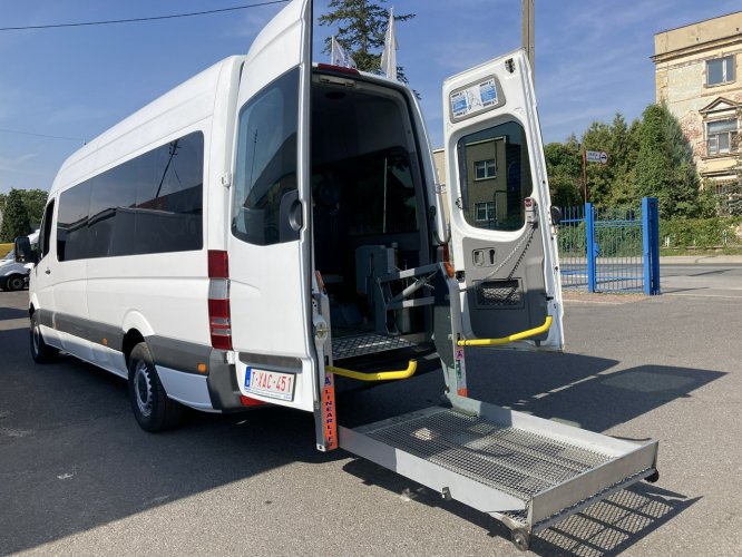 Mercedes Sprinter Sprinter Maxi przewozu niepełnosprawnych Rampa inwalida Flex 3-wózki III (2006-)