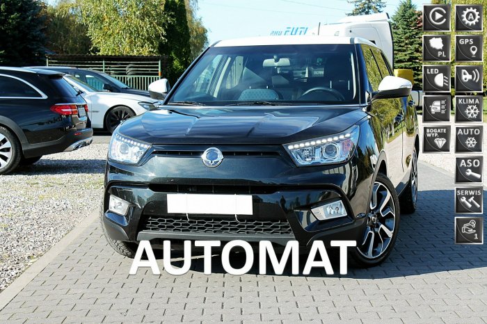 SsangYong Tivoli 1,6d115Ps#Automat#Euro6#Navi#Półskóra#107tysKm!