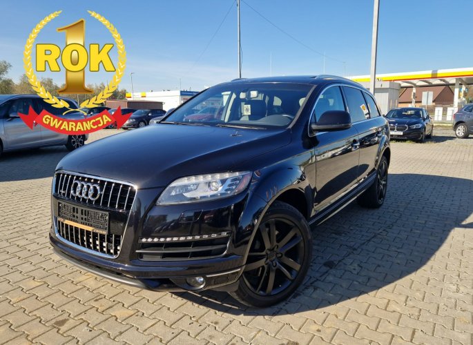 Audi Q7 Ele.Klapa*Key-Less*Skóra*7osobowy*Panorama*Czuj.MatwegoPola*Gwarancja II (2009-2015)