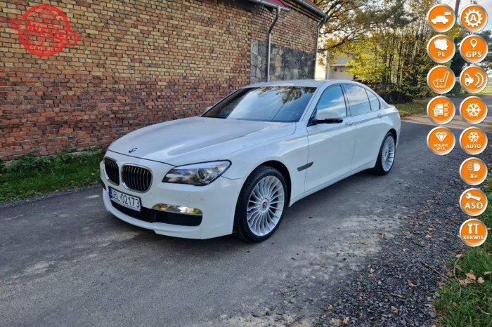 BMW 740 3.0d 313KM  M-Pakiet 172tys.km. z DE Zadbany Serwis ASO Gwarancja F01 (2008-)