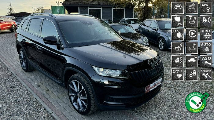 Škoda Kodiaq 1.5 tsi automat panorama skóry lull led rada Navi kamera 7.osb. 1.r.gw I (2016-2024)