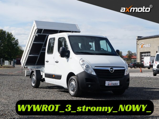 Opel Movano NOWY Wywrot 3 stronny_Klima_auto na 7 osób_