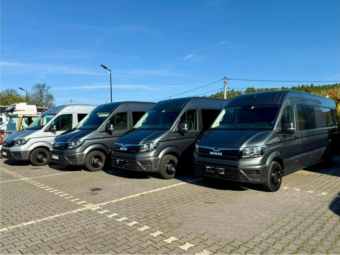 Mercedes Sprinter 3.180 Automat 7-OSÓB Brygadówka EXTRA LONG L5H3 Nowy 2024 Crafter Man