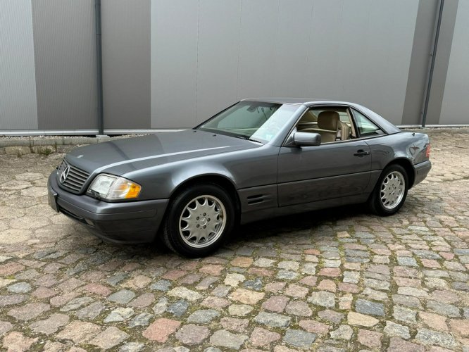 Mercedes SL 320 SL320 Cabrio Automat Klima Skóra Sprawny dach LUXURYCLASSIC R129 (1989-2000)