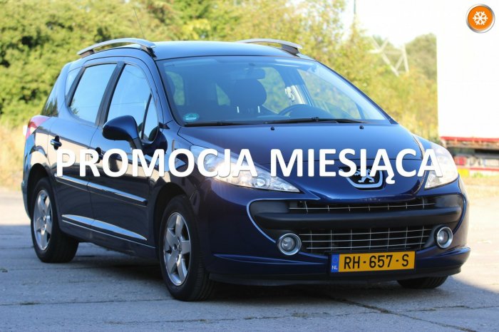 Peugeot 207 1,4 benzyna SW KOMBI Panorama KLIMA ALUFELGI Piękny ZADBANY Opłacony