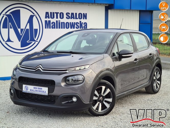 Citroen C3 Navi Klimatronik PDC Tempomat Sensory Led Asystent Pasa Halogeny Alu III (2016-)