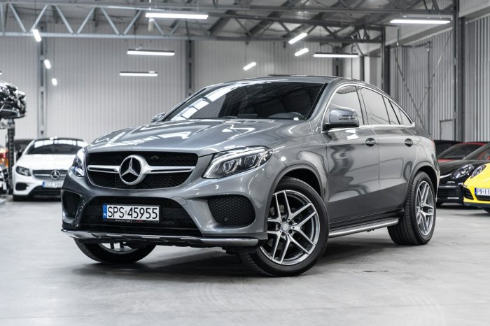 Mercedes GLE 350 4Matic AMG. Bezwypadkowy. Salon PL. Wzorowa historia. 39 000 km. W166 (2015-2019)