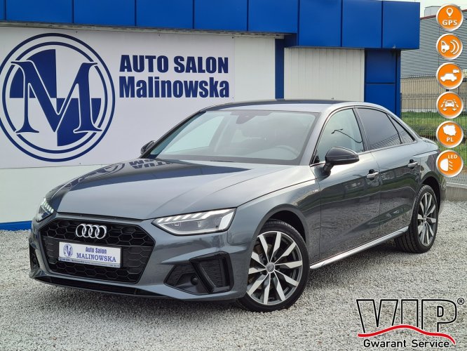 Audi A4 S-Line Navi Kamera 2xPDC Full Led Radar Asystent Klimatronik Serwis B9 (2015-)