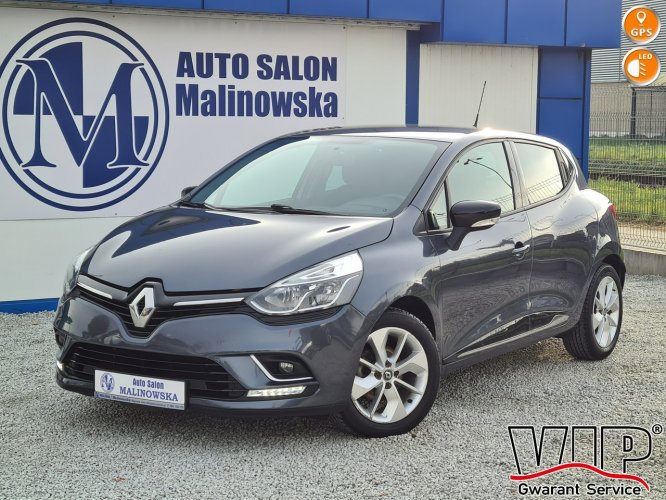 Renault Clio LIMITED 1.2 16V 75KM !!! Navi Led Klimatyzacja Tempomat Halogeny Alu IV (2012-)