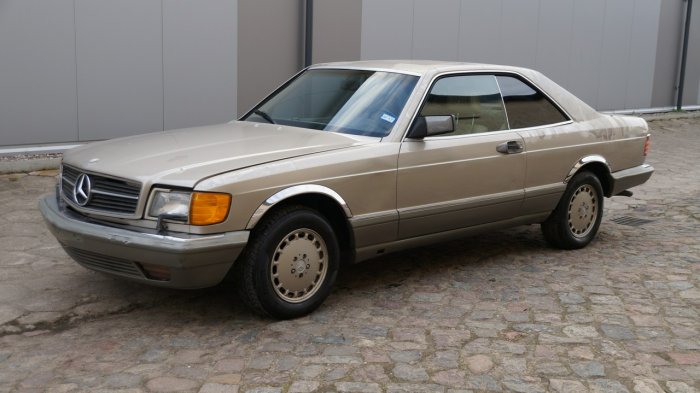 Mercedes S 560 560SEC 500SEC C126 Skóra Automat Sprowadzony LUXURYCLASSIC W126 (1980-1993)