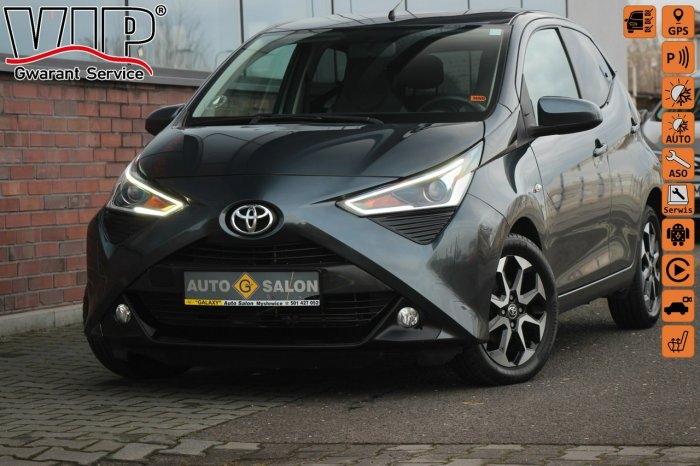 Toyota Aygo Navi*Klimatronik*GrzFot*Kamera*Esp*Led*BT*Alu*Android*Gwar VGS!!! II (2014-)