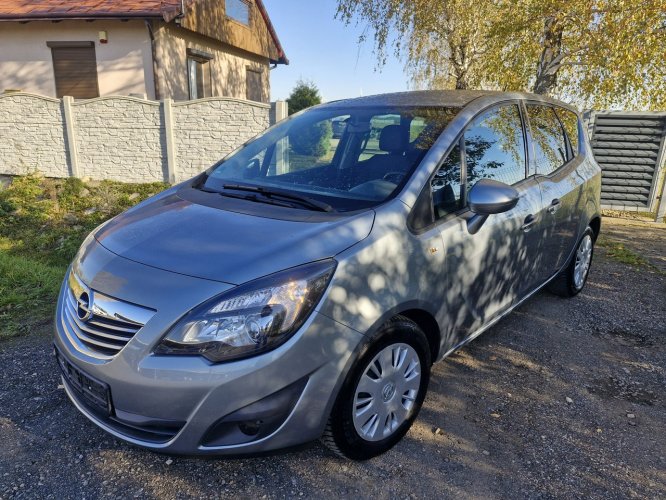 Opel Meriva 1.4T 120km *klimatronik grz. fotele i kierownica z Niemiec  136 tys km II (2010-)