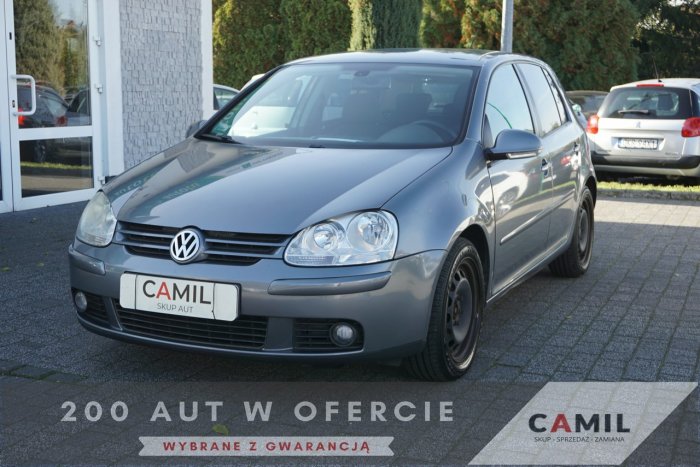 Volkswagen Golf 1.9 TDI 105KM, Climatronic, 5 Drzwi, Pełnosprawny, Zarejestrowany V (2003-2008)