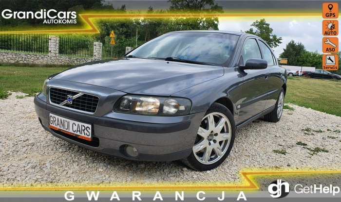 Volvo S60 2.0T R5 180KM # Manual # Climatronic # Skóra # Navi # MOŻLIWA ZAMIANA I (2000-2010)