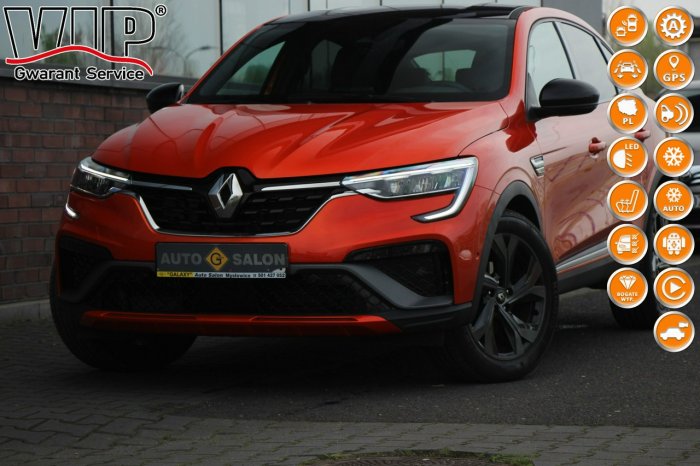 Renault Arkana 07.2023*R.S.Line*Full Led*Skóra*Radar*GrzFot*AsysToru*Blis*GwarVGS !!!