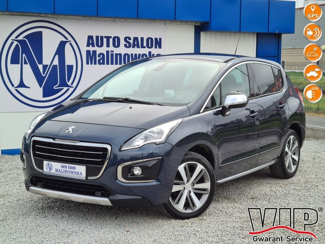 Peugeot 3008 Navi Kamera HeadUp SzklanyDach 2xPDC Półskóry Klimatronik Sensory Alu I (2009-2016)