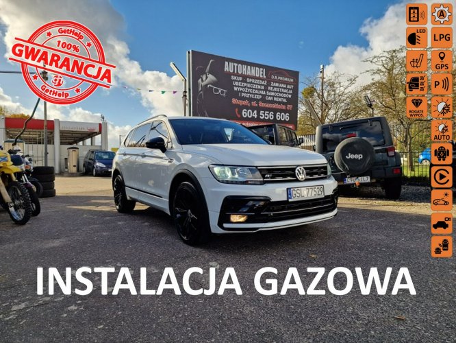 Volkswagen Tiguan 2.0 Benzyna + LPG, R-line, Radar, Bliss, Kamera, Automat, Bluetooth II (2016-2024)