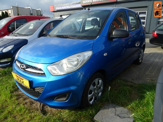 Hyundai i10 Samochód bezwypadkowy z bogatym wyposażeniem i ekonomicznym silnikiem. I (2008-2013)