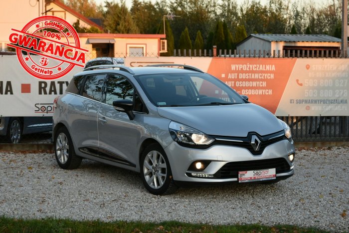 Renault Clio 0.9TCe 90KM 2018r. SALON Klima NAVi Led TEMPOMAT Czujniki HAK IV (2012-)