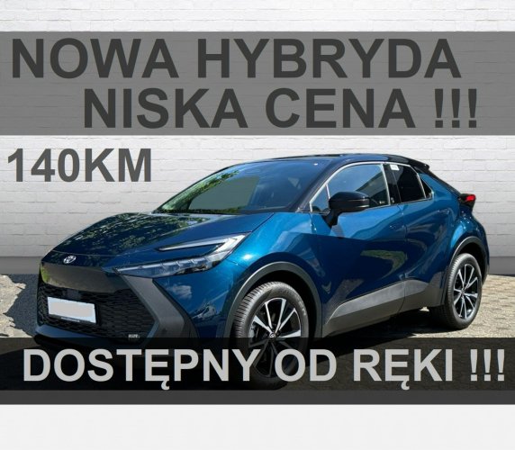 Toyota C-HR Nowa 140KM Hybryda Już jest dostępna od ręki ! Wersja Style 1625 zł