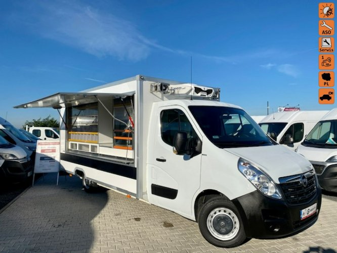 Opel Movano / SALON PL  / Autosklep / Foodtruck / Rzeżnik / JAK NOWY / Gwarancja