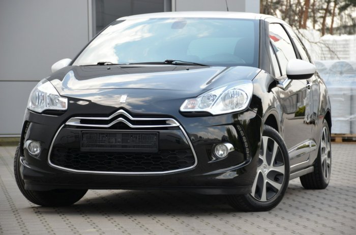 Citroen DS3 Zarejestrowany 1.2i 82KM Serwis LED Navi Parkotrnik Gwarancja