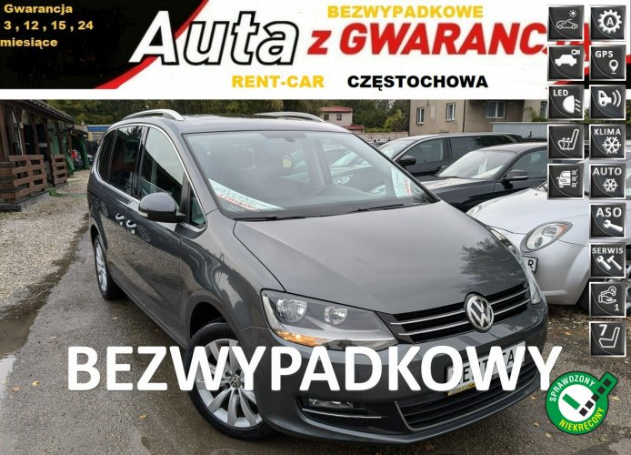 Volkswagen Sharan 2.0D*150PS*OPŁACONY*Bezwypadkowy*7-Osób Kamera Serwis GWARANCJA24M II (2010-)