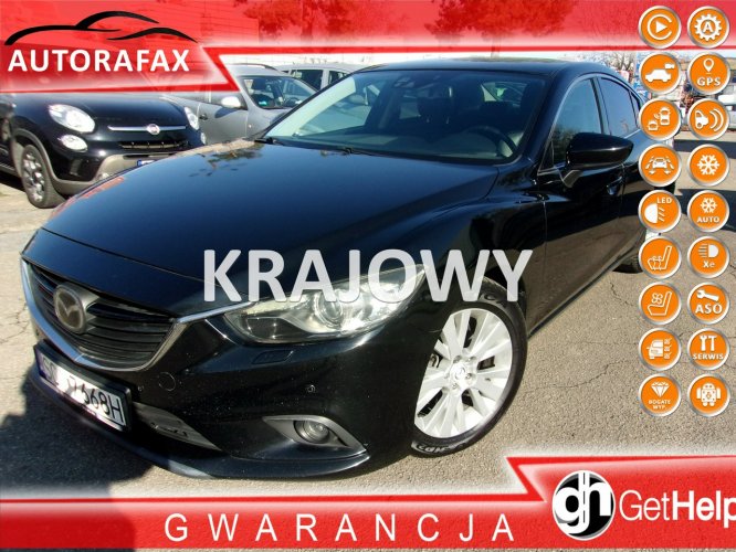 Mazda 6 Automatt 2.2 Diesel 175 KM Klimatronic Navi Pdc Alu Kredyt III (2012-)