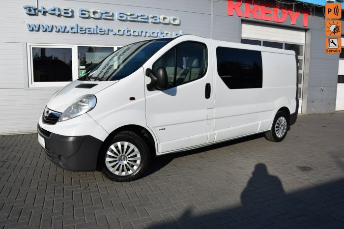 Opel Vivaro 2.0 CDTi LONG 6-osób Brygadówka Klimatyzacja Zamiana 226 tys.km.