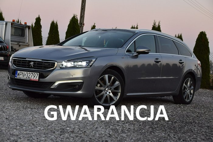 Peugeot 508 2,0Hdi GT-LINE Pół-Skóra Led Navi Kamera Gwarancja I (2010-2018)